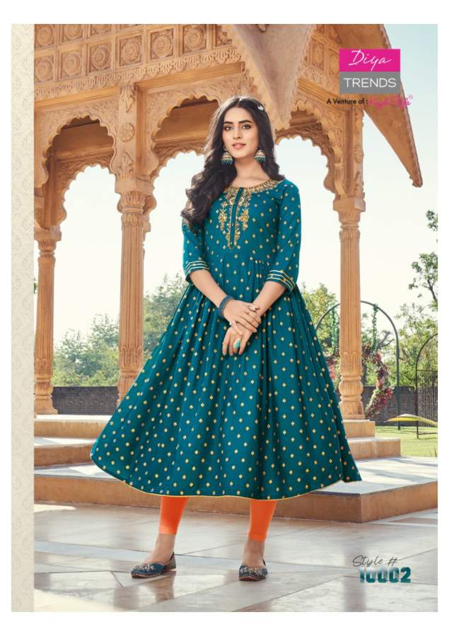 Ethnicity 10 New Latest Ethnic Wear Rayon Embroidery Kurti Collection